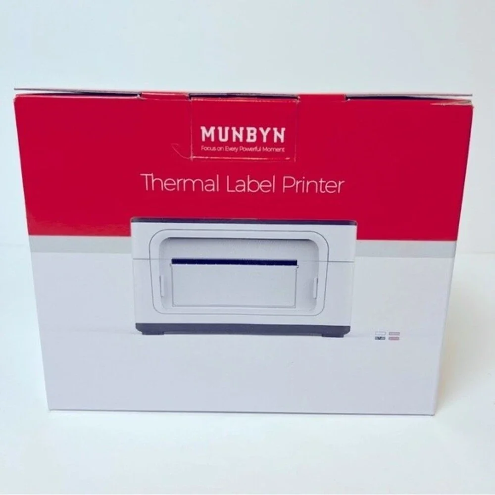 MUNBYN Thermal Shipping Label Printer Green NIB